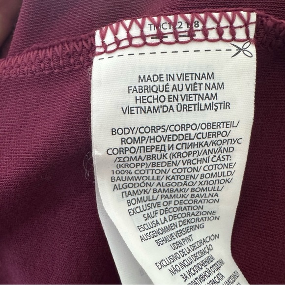 Polo Ralph Lauren Men’s Track Jacket Size XLT Burgandy Red Zip Up White Stripes - Picture 9 of 10